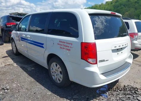 2014 Dodge Grand Caravan Se из США, поврежденный, VIN 2C4RDGBG4ER393125